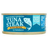 Sainsbury's Tuna Drained & Ready Brine 120g Fish Sainsburys   