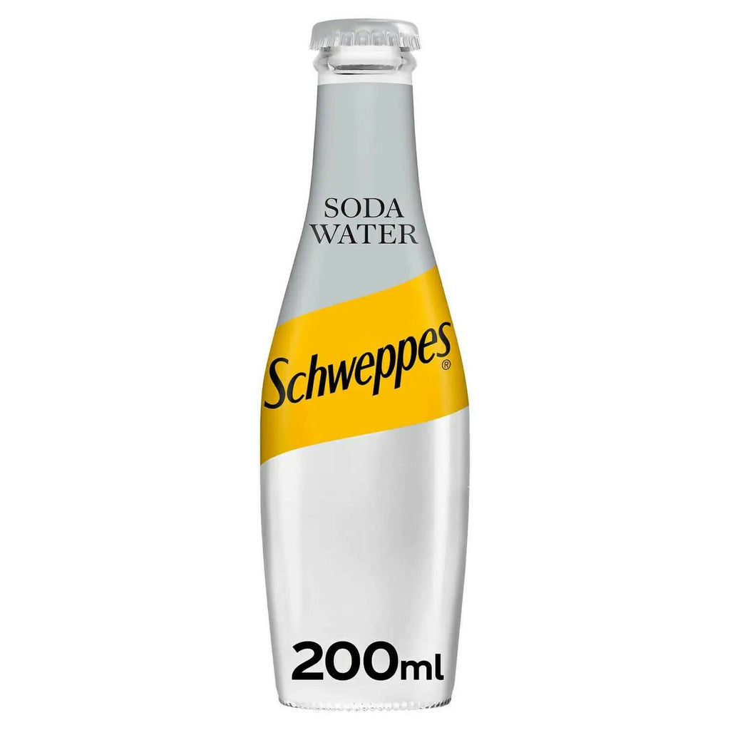 Schweppes Soda Water 24 x 200ml