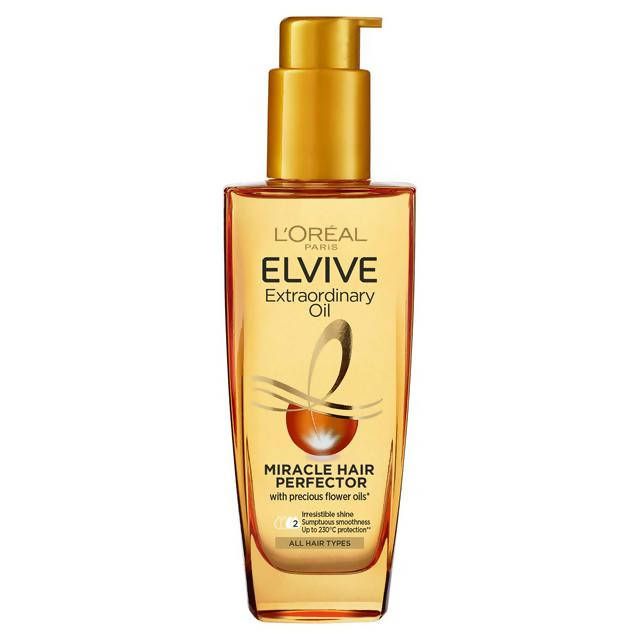 L'Oreal Elvive Extraordinary Oil All Hair Types 100ml shampoo & conditioners Sainsburys   