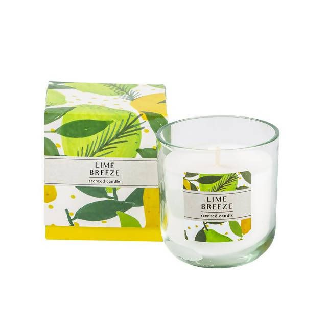 Lime Breeze Boxed Candle