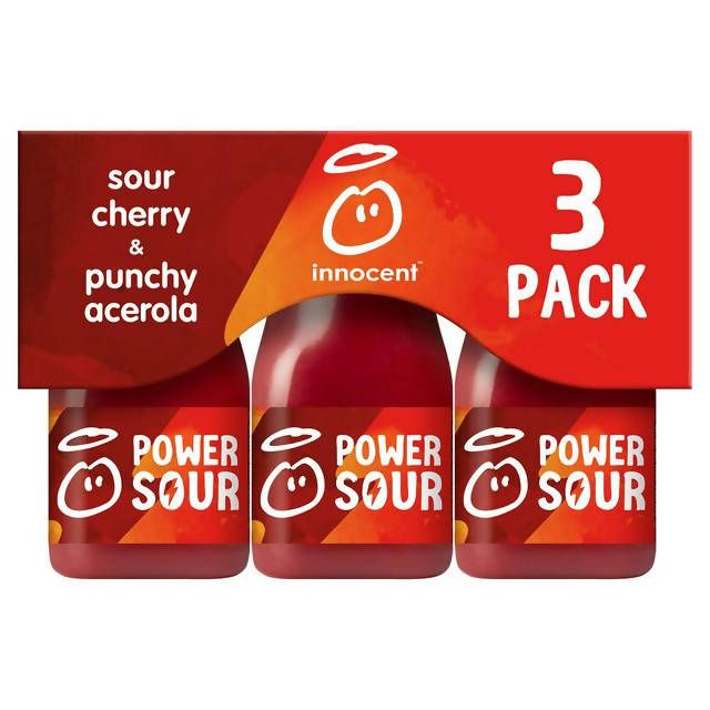 Innocent Shots Power Sour, Sour Cherry & Punchy Acerola 3x100ml