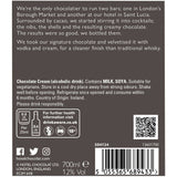 Hotel Chocolat Velvetised Chocolate Cream-70cl