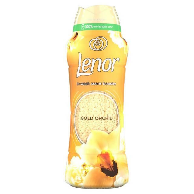 Lenor In-Wash Scent Booster Gold Orchid Beads 570g fabric conditioner Sainsburys   