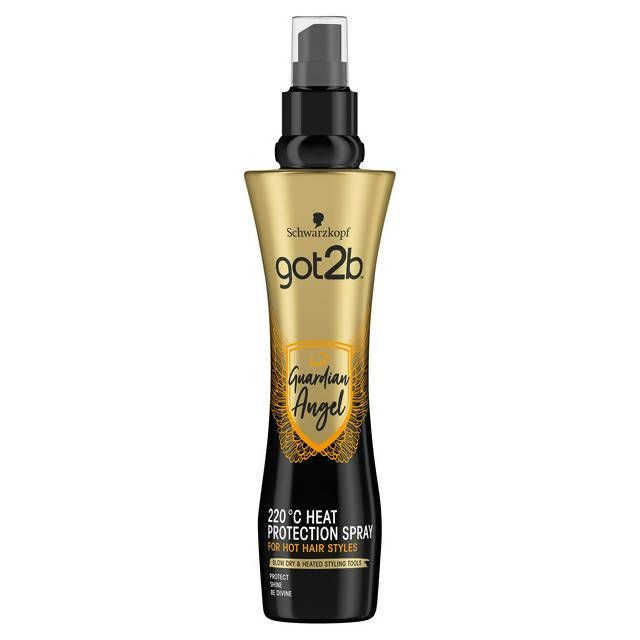 Schwarzkopf got2b Guardian Angel Heat Protect Spray 200ml styling & hairspray Sainsburys   