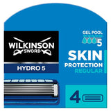 Wilkinson Sword Hydro 5 Skin Protection Men's Razor Blades x4 men's razors & blades Sainsburys   