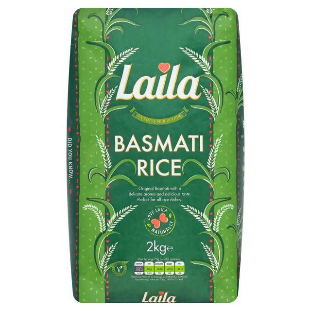 Laila Basmati Rice 2kg