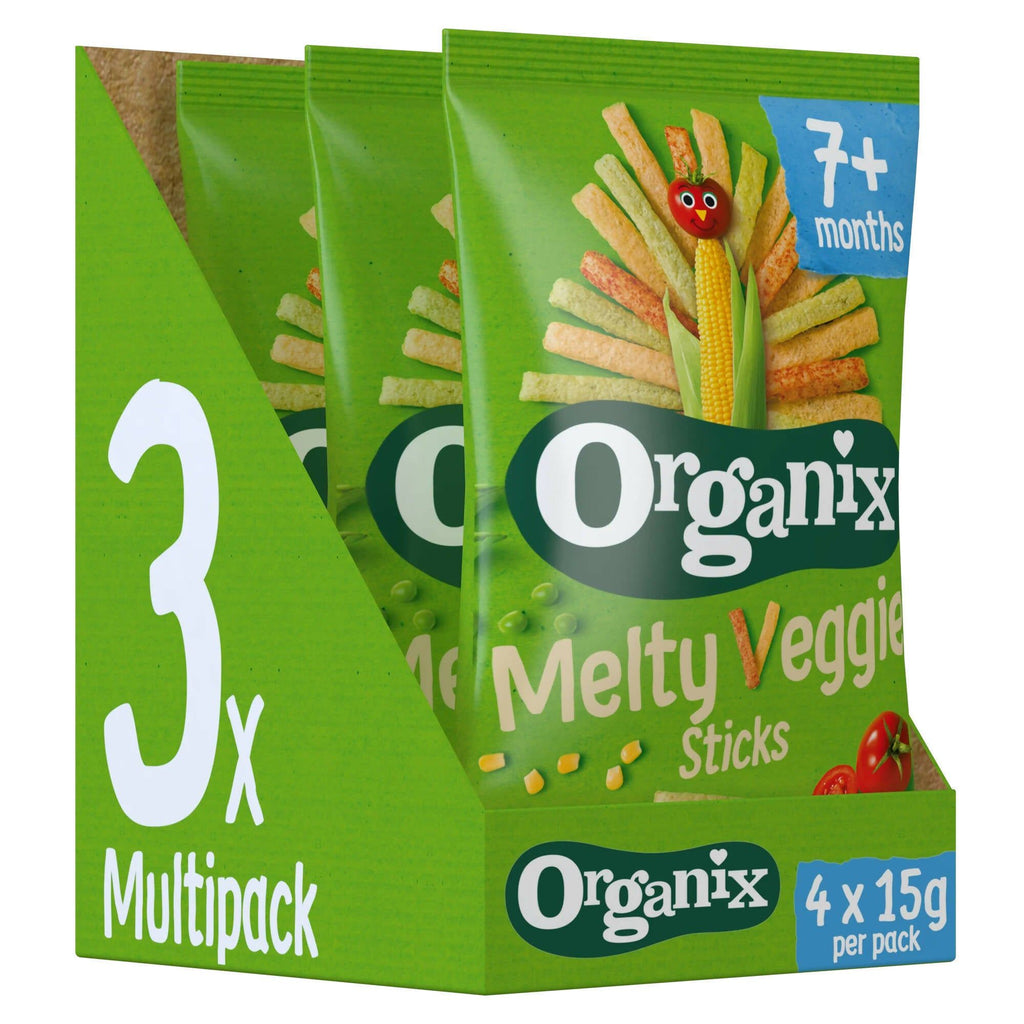 Organix Melty Veggie Sticks Multipack