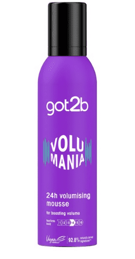 Schwarzkopf Got2b Hair Volume Mousse Volumania 250ml GOODS Sainsburys   