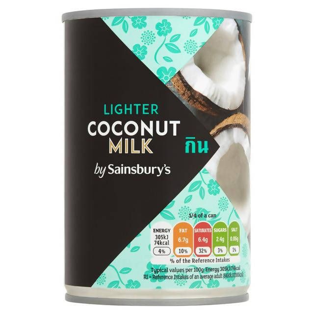 Sainsbury's Coconut Milk Light 400g