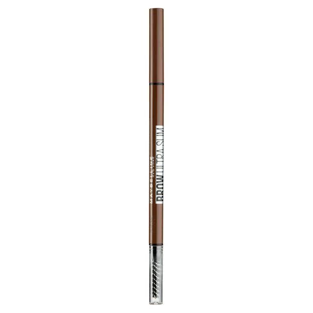 Maybelline Brow Ultra Slim Defining Natural Fuller Looking Brows Eyebrow Pencil 04 Medium Brown GOODS Sainsburys   