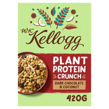 W.K Kellogg Plant Protein Crunch Dark Chocolate & Coconut Cereal 420g cereals Sainsburys   