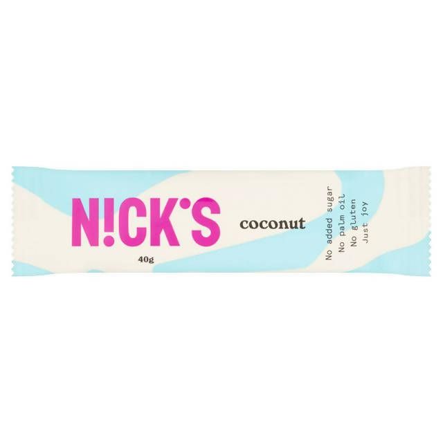 Nick's Coconut Bar 40g sweets Sainsburys   