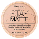 Rimmel Stay Matte Pressed Powder Silky Beige All Sainsburys   