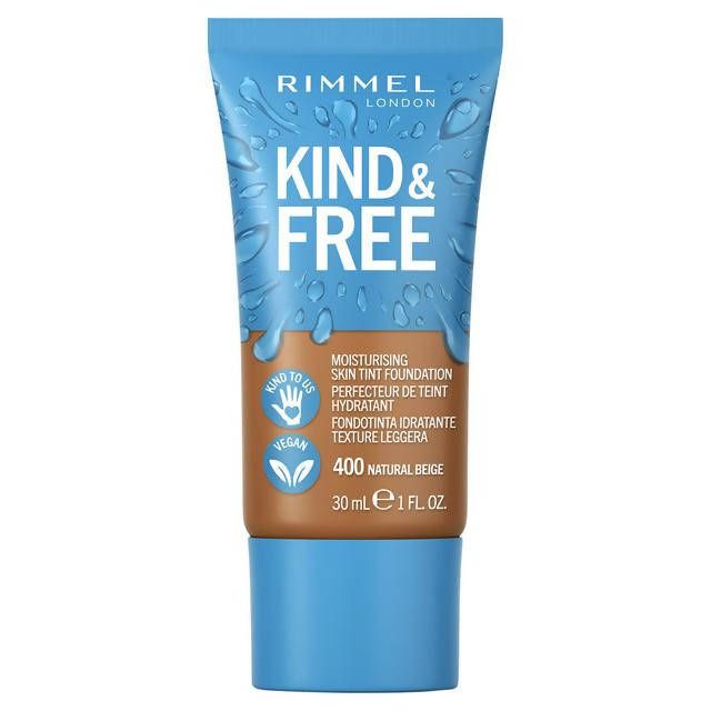 Rimmel London Kind & Free Moisturising Skin Tint Foundation Natural Beige GOODS Sainsburys   