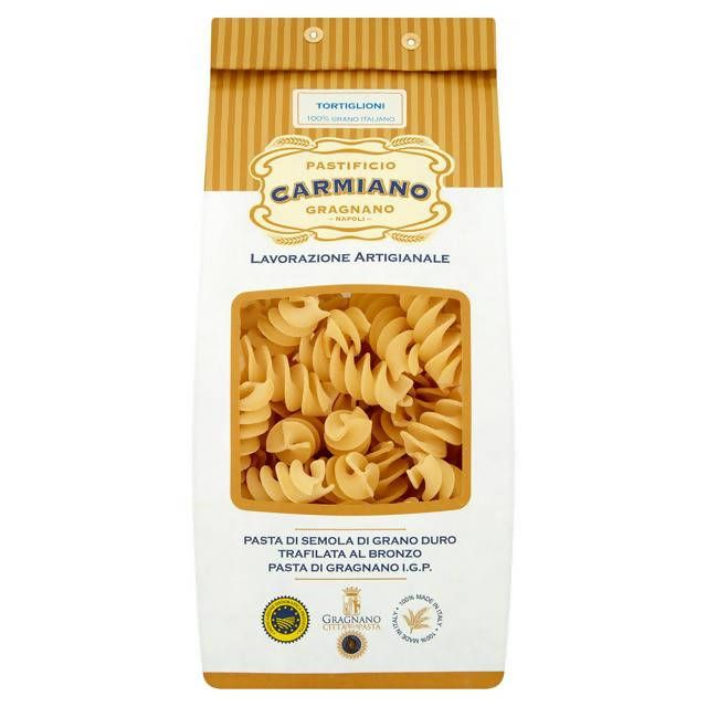 Pastificio Carmiano Gragnano Tortiglioni 500g Pasta Sainsburys   