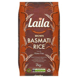 Laila Brown Basmati Rice 2kg rice Sainsburys   