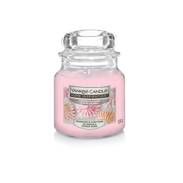 Yankee Small Jar Sugared Blossom Candle Aircare Sainsburys   