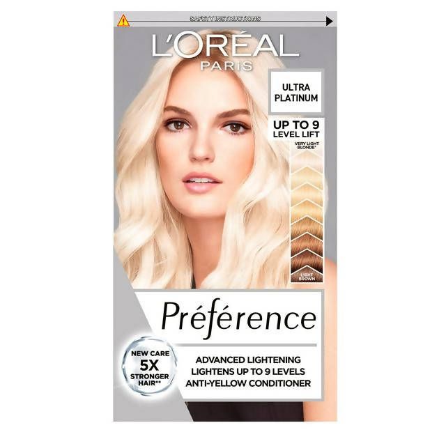 Preference Extreme Platinum Blonde Hair Dye