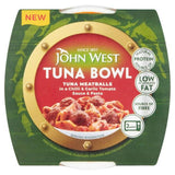 John West Tuna Bowl Tuna Meatballs in a Chilli &amp; Garlic Tomato Sauce &amp; Pasta 220g