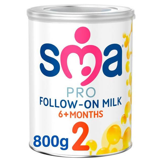 SMA Follow-on Baby Milk Powder Formula 6-12 Months 800g