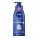 NIVEA Rich Nourishing Body Lotion for Dry Skin, 400ml body cream & moisturisers Boots   