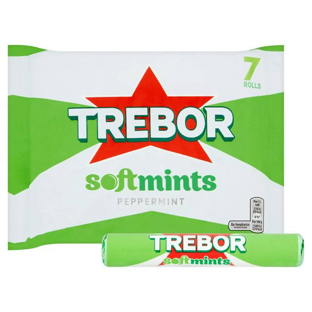 Trebor Softmints Peppermint Mints 7x44.9g Mints & chewing gums Sainsburys   