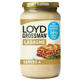 Loyd Grossman No Added Sugar White Lasagne Pasta Sauce 440g Italian Sainsburys   