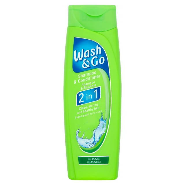 Wash & Go 2 in 1 Universal Shampoo 200ml 2in1 Sainsburys   