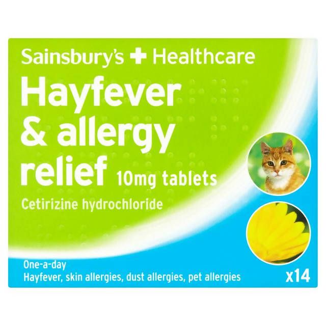 Sainsbury's Hayfever & Allergy Relief x14