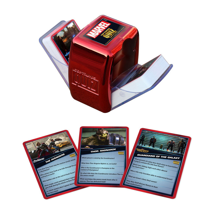 Top Trumps Marvel Cinematic TT Quiz Kid's Zone ASDA   