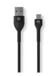 Mixx Ultra Durable Cable USB to USB Type C – Black 2m