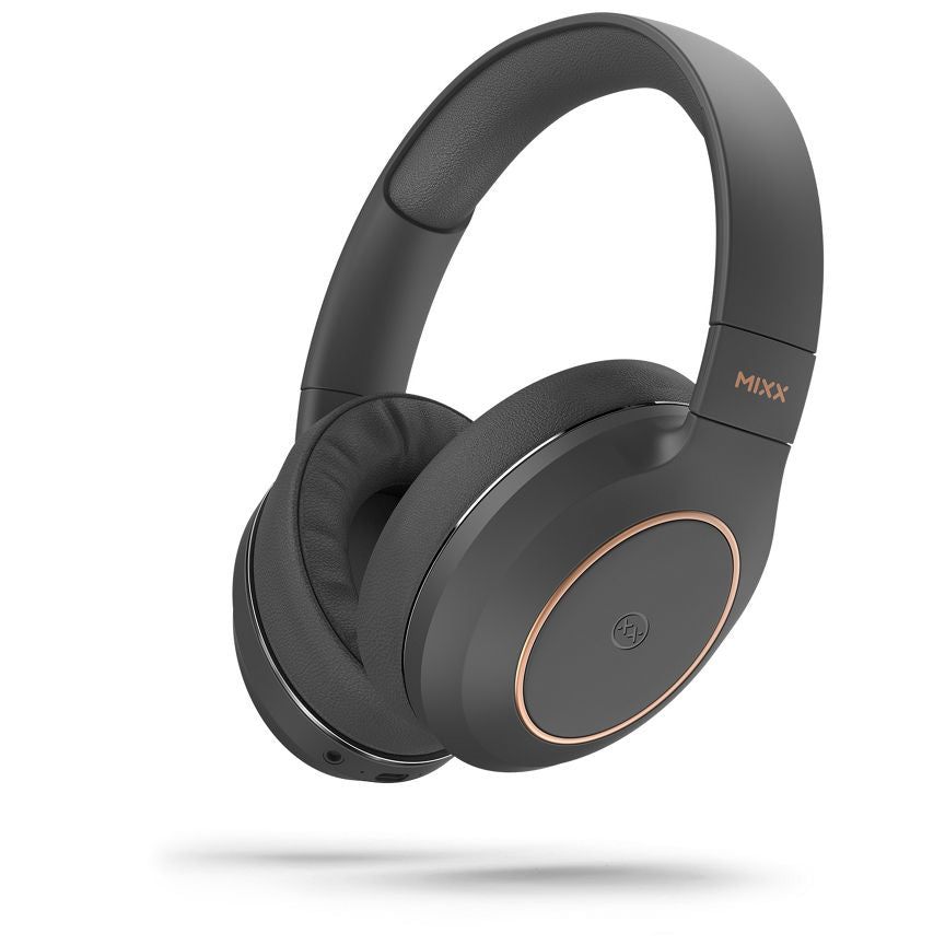 Mixx EX1 Wireless Headphones - Grey and Copper