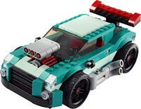 LEGO Creator 3in1 Street Racer Model Car Set 31127