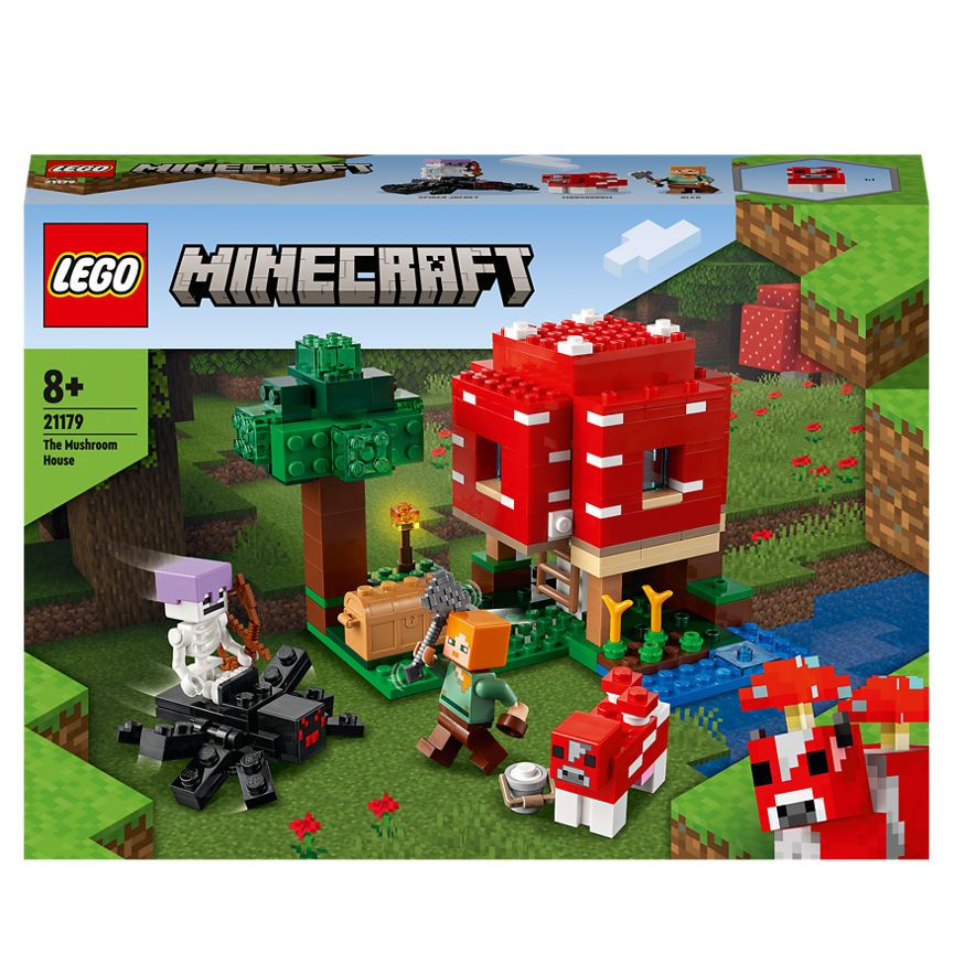 LEGO MINECRAFT Mushroom 21179 Kid's Zone ASDA   