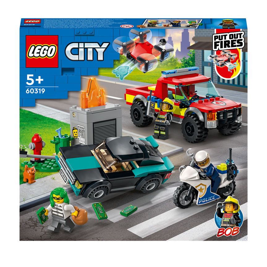 LEGO CITY Fire Rescue Police 60319