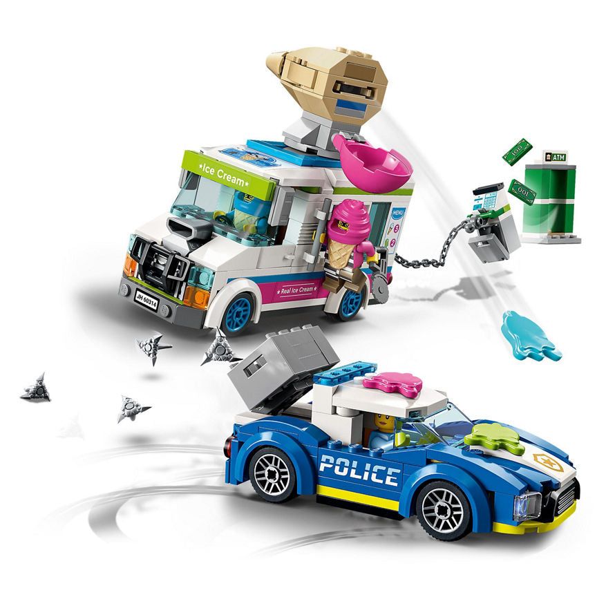 LEGO CITY Ice Cream Truck 60314 Kid's Zone ASDA   