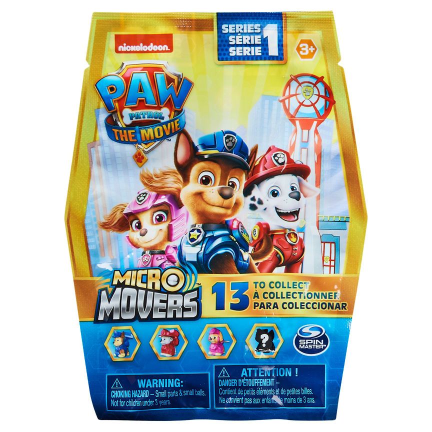 Paw Patrol Micro Movers Mystery Movie Mini Figure