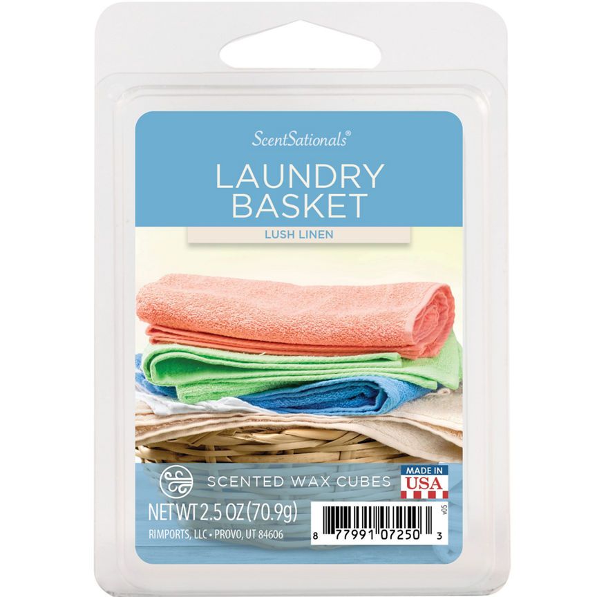 ScentSationals Laundry Basket Wax Cubes