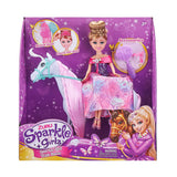 Zuru Sparkle Girlz Doll with Horse (2 Assorted styles may vary) Kid's Zone ASDA   