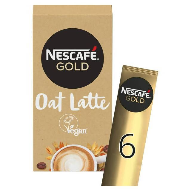 Nescafé Gold Non-Dairy Oat Latte Instant Coffee 6x16g (96g)