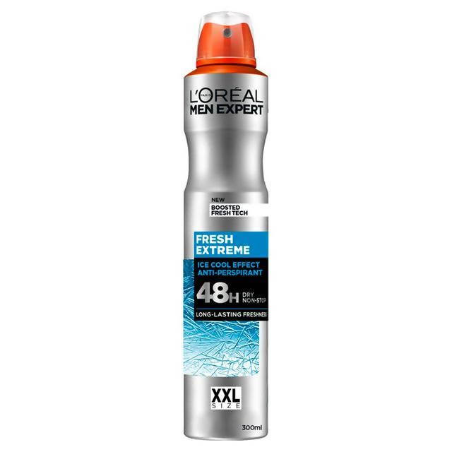 L'Oreal Paris Men Expert Fresh Extreme Anti Perspirant Hygiene Deodorant Spray 300ml