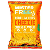 Mister Free'd Tortilla Chips Cheezie Cheese Flavour 135g Sharing crisps Sainsburys   