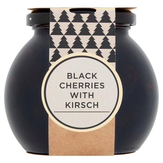 Sainsbury's Black Cherries with Kirsch 460g Cooking sauces & meal kits Sainsburys   