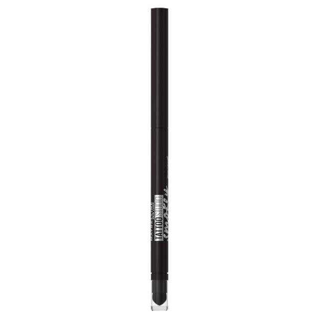 Maybelline Tattoo Liner Smokey Gel Pencil Eye Liner Fade-Proof & Waterproof Formula 10 Smokey Black