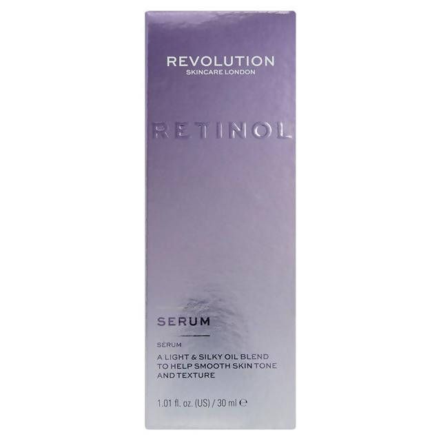 Revolution Skincare 0.2% Retinol Serum face & body skincare Sainsburys   