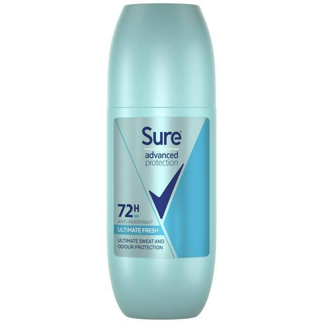 Sure 72h Advanced Protection Anti-Perspirant Roll On Deodorant, Ultimate Fresh 100ml