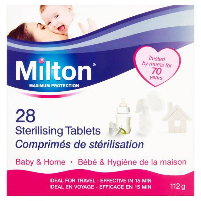 Milton Sterilising Tablets x28 GOODS Sainsburys   