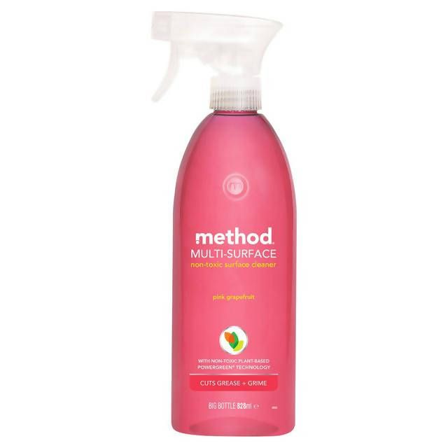 Method Multi-Surface Cleaner, Pink Grapefruit, 828ml purpose cleaners Sainsburys   