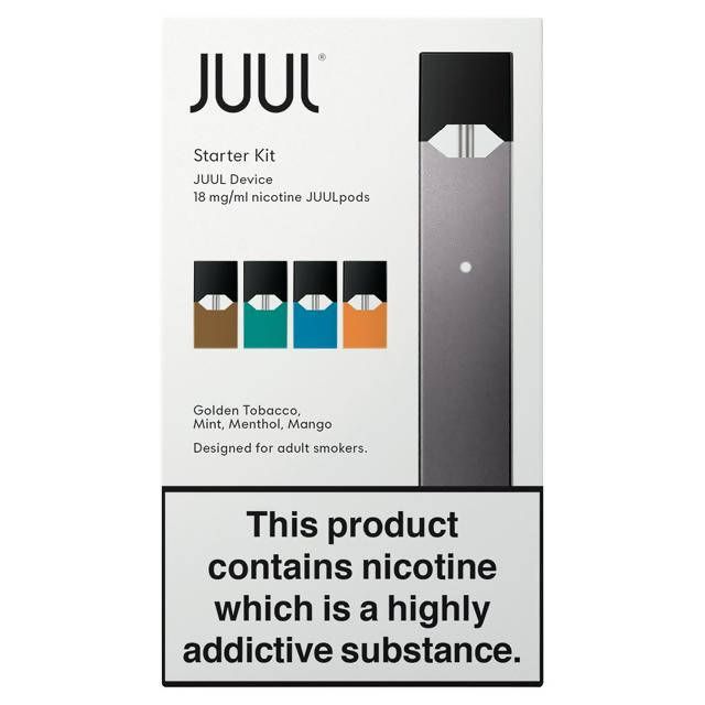 JUUL Starter Kit with 4 pods 18mg