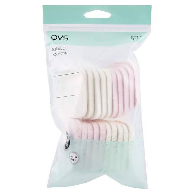 Truyu by QVS 20 Make-Up Sponges Value Pack Make up brushes & sponges Sainsburys   